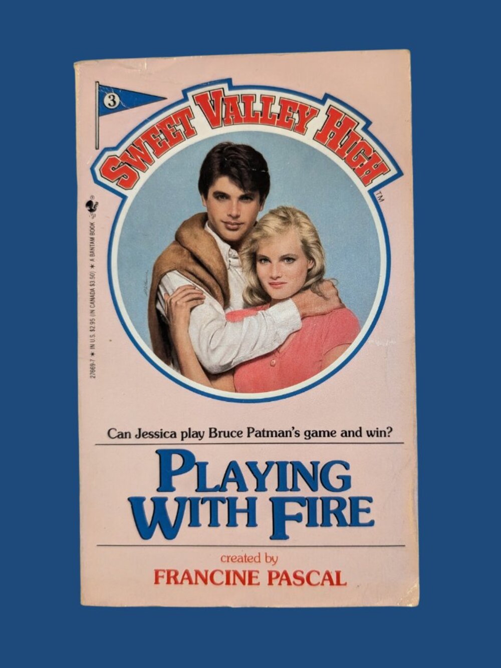 5/$20 Sweet Valley High #3 Playing with Fire Vintage 1984 Bantam